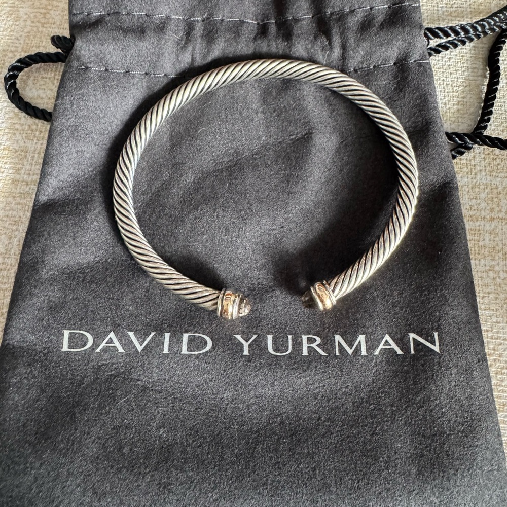 David Yurman Silver Cable Bracelet